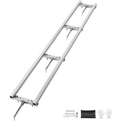 Vevor LJDGLMDGKDJ9FTZHCV0 9 ft. Rail Mill Guide System Milling Guide, 4 Crossbar Vevor LJDGLMDGKDJ9FTZHCV0 9 ft. Rail Mill Guide System Milling Guide, 4 Crossbar