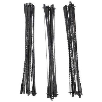 Kikidex (As show, One size) 36Pcs Scroll Saw Blades 127mm Carbon Steel Fretsaw Blades wi Kikidex (As show, One size) 36Pcs Scroll Saw Blades 127mm Carbon Steel Fretsaw Blades wi