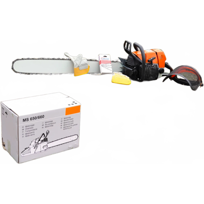 Unbranded MS660 Professional 92cc 5.2kW Heavy Duty Gasoline Chainsaw - High Power Wood Cut Unbranded MS660 Professional 92cc 5.2kW Heavy Duty Gasoline Chainsaw - High Power Wood Cut