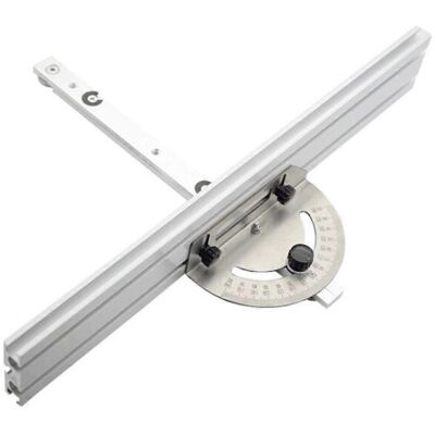 Unbranded (As show, One size) Woodworking Table Saw Angle Ruler for Ideal for Cross-cuttin Unbranded (As show, One size) Woodworking Table Saw Angle Ruler for Ideal for Cross-cuttin