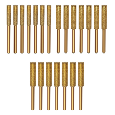 Saudism 21PCS Diamond Chainsaw Sharpener in 3 Size Burr Saudism 21PCS Diamond Chainsaw Sharpener in 3 Size Burr