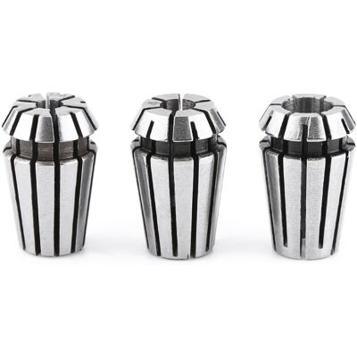 Unbranded 3pcs ER11 CNC Collet Milling Lathe Holder Tool 1/8 Unbranded 3pcs ER11 CNC Collet Milling Lathe Holder Tool 1/8