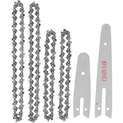 Unbranded 4in 6in Mini Chainsaw Replacement Chains Guide Plate Unbranded 4in 6in Mini Chainsaw Replacement Chains Guide Plate
