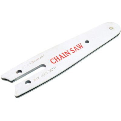 Unbranded Mini Electric Chainsaw Set Guide Plate 11-inch Chain Silver Unbranded Mini Electric Chainsaw Set Guide Plate 11-inch Chain Silver
