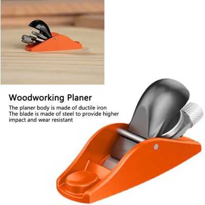 Unbranded 3.5in Mini Wood Planer Adjustable Unbranded 3.5in Mini Wood Planer Adjustable