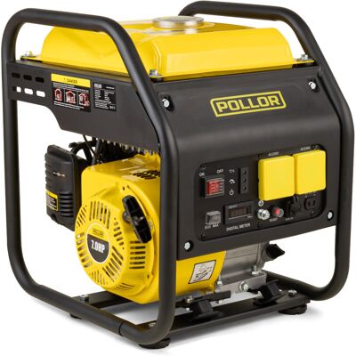 POLLOR 3500W 4-Stroke Petrol Inverter Generator 230V Pure Sine Wave Camping Power POLLOR 3500W 4-Stroke Petrol Inverter Generator 230V Pure Sine Wave Camping Power