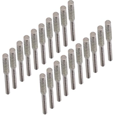 Unbranded 20Pcs Emery Chainsaw Burr Heads Unbranded 20Pcs Emery Chainsaw Burr Heads