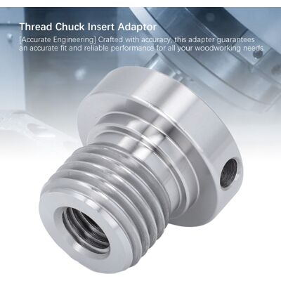 Unbranded Wood Lathe Chuck Adaptor 33mm x 18mm Unbranded Wood Lathe Chuck Adaptor 33mm x 18mm