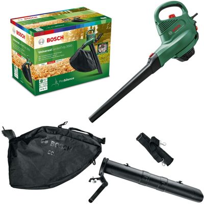 Bosch Electric Leaf Blower and Vacuum UniversalGardenTidy 3000 (3000 W, collecti Bosch Electric Leaf Blower and Vacuum UniversalGardenTidy 3000 (3000 W, collecti