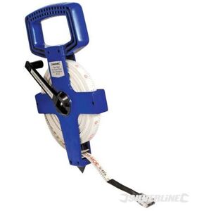 Silverline Open Reel Surveyors Tape 30m / 100ft x 13mm - surveyors open reel ta Silverline Open Reel Surveyors Tape 30m / 100ft x 13mm - surveyors open reel ta