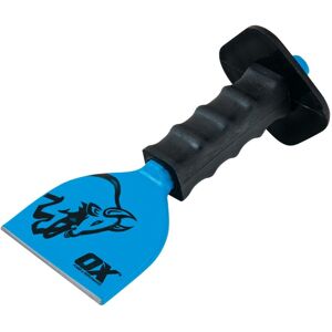 (75mm) OX Trade Solid Forged Steel Brick Bolster with Guard (Various Sizes) (75mm) OX Trade Solid Forged Steel Brick Bolster with Guard (Various Sizes)