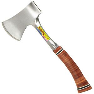 Estwing E24A Sportsmans Axe Leather Grip Blade Size 83mm Length 356mm With Sheat Estwing E24A Sportsmans Axe Leather Grip Blade Size 83mm Length 356mm With Sheat
