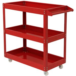 Unbranded 3 Tier Tool Trolley - 200kg Heavy Duty Wheel Cart For Garage Storage Unbranded 3 Tier Tool Trolley - 200kg Heavy Duty Wheel Cart For Garage Storage