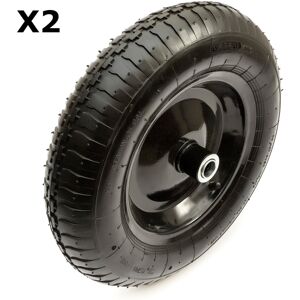 PetrolScooter 2x 14" 4 Ply 3.50-8 Wheelbarrow Metal Wheel & Tyre Innertube Builder Yard Barrow PetrolScooter 2x 14" 4 Ply 3.50-8 Wheelbarrow Metal Wheel & Tyre Innertube Builder Yard Barrow