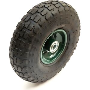 PetrolScooter 4.10/3.50-4 10 Inch Green Metal Wheel & Tyre Offset Hub Bearings Wheelbarrow PetrolScooter 4.10/3.50-4 10 Inch Green Metal Wheel & Tyre Offset Hub Bearings Wheelbarrow