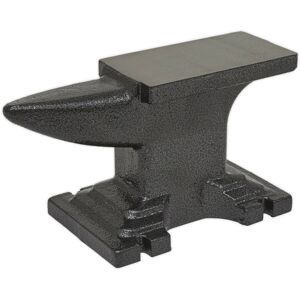 Loops 5kg Cast Iron Anvil - Single Bick - 115 x 68mm Working Surface - Bench Mounted Loops 5kg Cast Iron Anvil - Single Bick - 115 x 68mm Working Surface - Bench Mounted