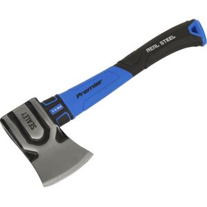 Loops 1.5lb Hand Axe - Drop Forged Carbon Steel - Fibreglass Shaft - Wood Log Hatchet Loops 1.5lb Hand Axe - Drop Forged Carbon Steel - Fibreglass Shaft - Wood Log Hatchet