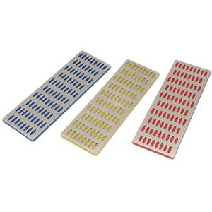 Draper 26335 Diamond Whetstone Set, 152mm x 50mm x 4.2mm, Blue, Pack of 3 Draper 26335 Diamond Whetstone Set, 152mm x 50mm x 4.2mm, Blue, Pack of 3