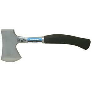 Loops 20oz Solid Forged Hatchet Head & Shaft Hand Chopping Tool Cutting Wood Axe Loops 20oz Solid Forged Hatchet Head & Shaft Hand Chopping Tool Cutting Wood Axe