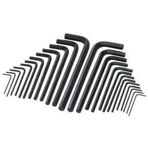 Loops 25 Piece Hex Allen Key Long Series Set Metric & Imperial Allen Allan Keys Loops 25 Piece Hex Allen Key Long Series Set Metric & Imperial Allen Allan Keys