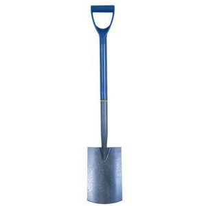 Loops 930mm Garden Border Spade Hammered Finish Head Allotment Flower Bed Digging Loops 930mm Garden Border Spade Hammered Finish Head Allotment Flower Bed Digging