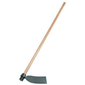 Loops 1350mm Digging Hoe Forged Head Hardwood Handle Turn Over Soil Gardening Loops 1350mm Digging Hoe Forged Head Hardwood Handle Turn Over Soil Gardening