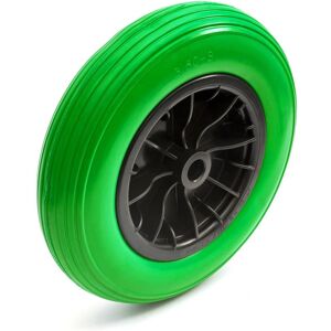 PetrolScooter 14 Inch 3.50-8 PU Puncture Proof Solid Tyre & Wheel 14'' PU Wheelbarrow Green PetrolScooter 14 Inch 3.50-8 PU Puncture Proof Solid Tyre & Wheel 14'' PU Wheelbarrow Green