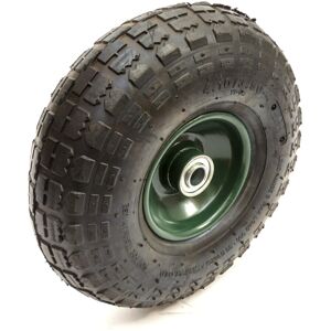 PetrolScooter 37109 10 Inch Green Metal Wheel & Pneumatic Tyre (4.10-4 / 3.50-4), Offset Hub f PetrolScooter 37109 10 Inch Green Metal Wheel & Pneumatic Tyre (4.10-4 / 3.50-4), Offset Hub f