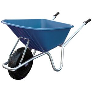 Bristol Tool Company Big Mucker Blue Wheelbarrow - 100 Ltr / 120kg - With Puncture Proof Wheel Bristol Tool Company Big Mucker Blue Wheelbarrow - 100 Ltr / 120kg - With Puncture Proof Wheel