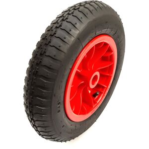 No Nonsense Products 40548: 14in Red Wheel Pneumatic Tyre & Inner Tube for Wheelbarrows, 3.50-8, 1in No Nonsense Products 40548: 14in Red Wheel Pneumatic Tyre & Inner Tube for Wheelbarrows, 3.50-8, 1in