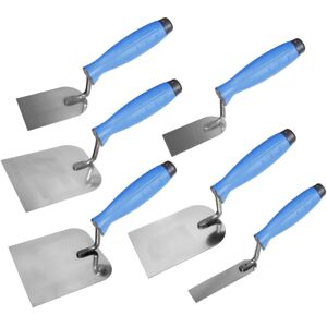 (Set 6 PCS - all sizes) Stainless Steel Stucco Trowel Toolty, Wall Putty Trowel, (Set 6 PCS - all sizes) Stainless Steel Stucco Trowel Toolty, Wall Putty Trowel,