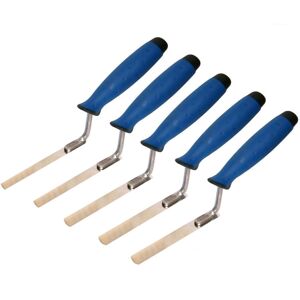 Toolty (6, 8, 10, 12, 14 mm) Tuck Pointer Trowel, Stainless Steel Finger Pointing Trowe Toolty (6, 8, 10, 12, 14 mm) Tuck Pointer Trowel, Stainless Steel Finger Pointing Trowe