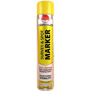 TIMco Survey & Spot Marker - Yellow 750ml TIMco Survey & Spot Marker - Yellow 750ml