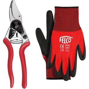 Felco Model 6 Compact Secateurs with Gloves - Pruning shears - Genuine Felco Felco Model 6 Compact Secateurs with Gloves - Pruning shears - Genuine Felco