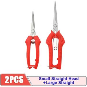 nobrand (Type 3) 2Pcs Pruning Shears Potted Branches Scissors Fruit Picking Small Scisso nobrand (Type 3) 2Pcs Pruning Shears Potted Branches Scissors Fruit Picking Small Scisso