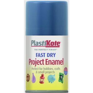 PlastiKote - Fast Dry Enamel Aerosol Paint - Harbour Blue - 100ml PlastiKote - Fast Dry Enamel Aerosol Paint - Harbour Blue - 100ml
