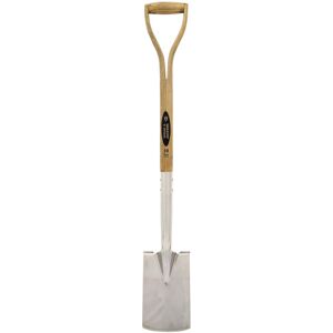 Spear & Jackson Traditional Stainless Steel Border Spade with 712mm Wooden Handl Spear & Jackson Traditional Stainless Steel Border Spade with 712mm Wooden Handl