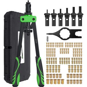 Proster Rivet Nut Tool 14" Heavy Duty Hand Rivet Nut Gun with 6pcs Metric Mandre Proster Rivet Nut Tool 14" Heavy Duty Hand Rivet Nut Gun with 6pcs Metric Mandre
