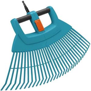 Gardena 03107-20 77 cm 2X-Large Combi System Plastic Tine Vario Rake - Orange/Bl Gardena 03107-20 77 cm 2X-Large Combi System Plastic Tine Vario Rake - Orange/Bl