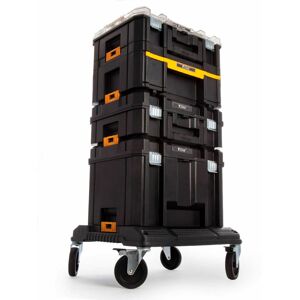 Dewalt DWST1-81048 Tstak Tower - Includes 4 Cases with Wheeled Cart Trolley Dewalt DWST1-81048 Tstak Tower - Includes 4 Cases with Wheeled Cart Trolley