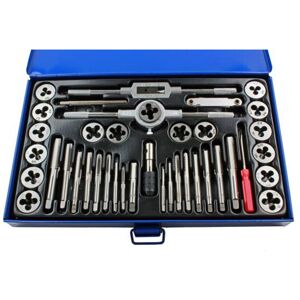 us pro 40pc Alloy Steel UNF UNC Tap and Die Set with Pitch Gauge us pro 40pc Alloy Steel UNF UNC Tap and Die Set with Pitch Gauge
