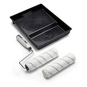 Harris Seriously Good Walls & Ceilings Twin Medium Pile Paint Roller Set with Tr Harris Seriously Good Walls & Ceilings Twin Medium Pile Paint Roller Set with Tr