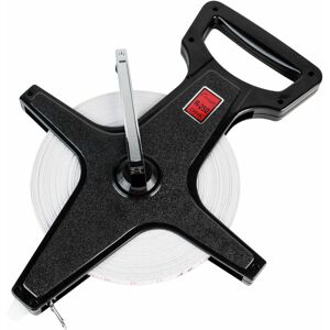 Champion Sports Open Reel Measure Tape 250 ft 75 Meters with Metal Spike Han Champion Sports Open Reel Measure Tape 250 ft 75 Meters with Metal Spike Han