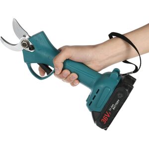 GreenZech (Green, US Plug) 25/30mm Cordless Electric Branch Scissors Pruning Shears Cutter GreenZech (Green, US Plug) 25/30mm Cordless Electric Branch Scissors Pruning Shears Cutter