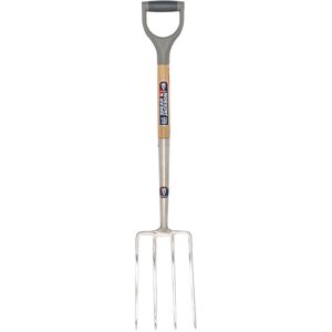 Spear & Jackson 1560SF Neverbend Stainless Digging Fork, Blue Spear & Jackson 1560SF Neverbend Stainless Digging Fork, Blue
