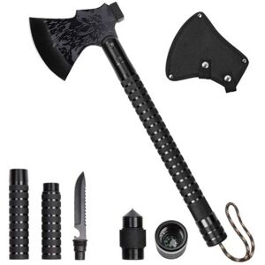 GreenZech (With Pattern) Foldable Tactical Axe Multi Tool Kit Emergency Gear Tourist AX Su GreenZech (With Pattern) Foldable Tactical Axe Multi Tool Kit Emergency Gear Tourist AX Su