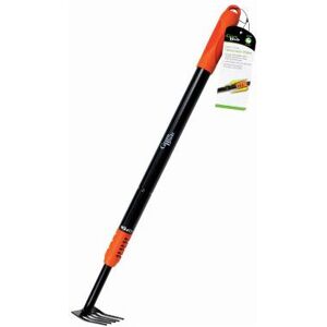 Blackspur BB-GT307 Heavy Duty Telescopic Garden Rake 62-89 cm Steel Non-Slip Handle Adjust Blackspur BB-GT307 Heavy Duty Telescopic Garden Rake 62-89 cm Steel Non-Slip Handle Adjust