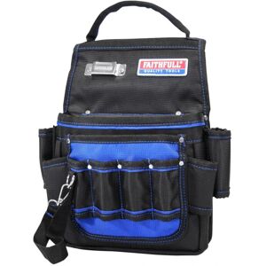 Faithfull Electricians Tool Pouch 2100d Nylon Faithfull Electricians Tool Pouch 2100d Nylon