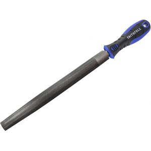 Faithfull Half-round Second Cut File, Handled Faithfull Half-round Second Cut File, Handled