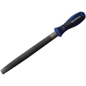 Faithfull Half-round Second Cut File, Handled Faithfull Half-round Second Cut File, Handled